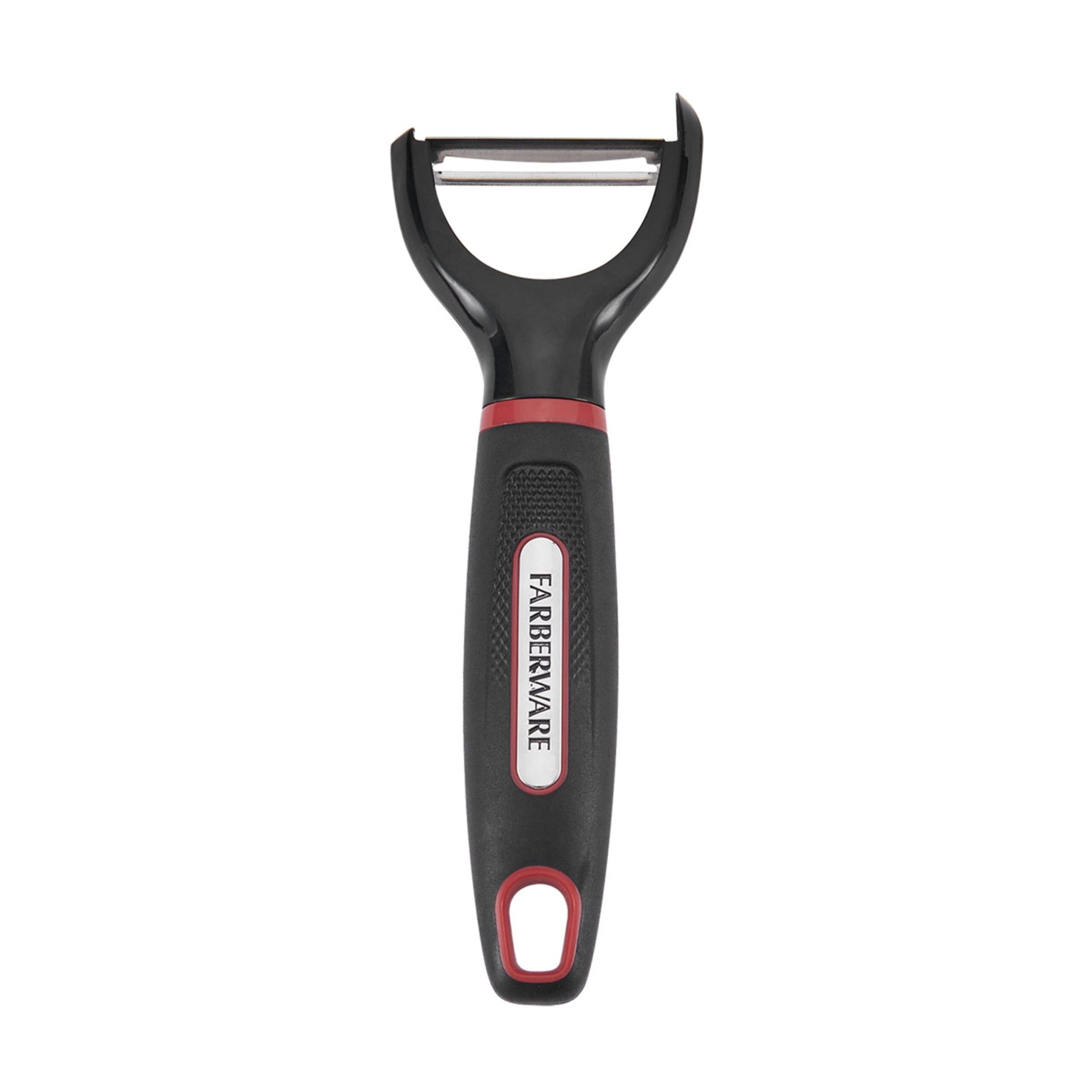 Stainless Steel Y Peeler in Black