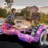 SIMATE 6.5" Hoverboard with Bluetooth & LED Lights - Image 7