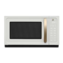 Beautiful 1.1 Cu ft 1000W Sensor Microwave Oven, White Icing - Kitchen Appliance