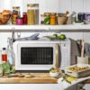Beautiful 1.1 Cu ft 1000W Sensor Microwave Oven, White Icing - Kitchen Appliance - Image 6