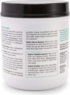 Alternative view of Bio-Clean Natural Drain Cleaner 2lb - Enzyme-Based, Eco-Friendly, 100 Treatments, Safe for Septic Tanks & Grease Traps