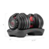 Bowflex SelectTech 552 Adjustable Dumbbells Pair - 5 to 52.5 lbs Weight Range, Replaces 15 Sets - Image 3