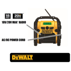 Alternative view of 2025 20-Volt MAX Compact Corded / Cordless Worksite Radio