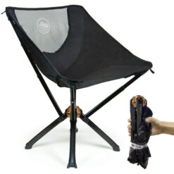 CLIQ Portable Folding Chair for Camping Supports 300 Lbs