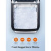 Nugget Ice Maker for Countertop TAOTRONIC Sonic Ice Maker Machine - Image 2