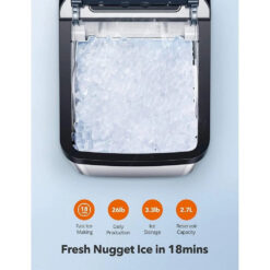 Alternative view of Nugget Ice Maker for Countertop TAOTRONIC Sonic Ice Maker Machine