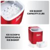 Igloo ICEB26RR Automatic Portable Electric Countertop Ice Maker Machine - Image 2