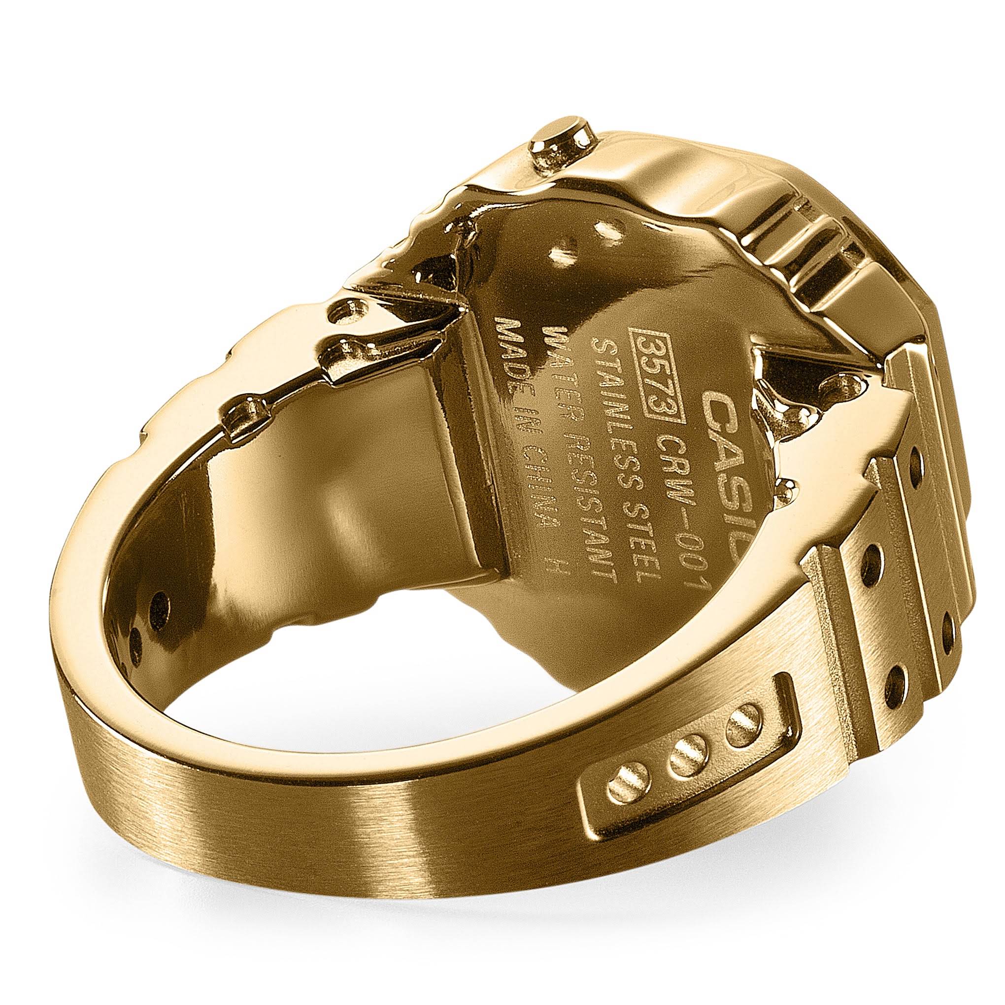 Casio Watch Ring - Gold - Image 3