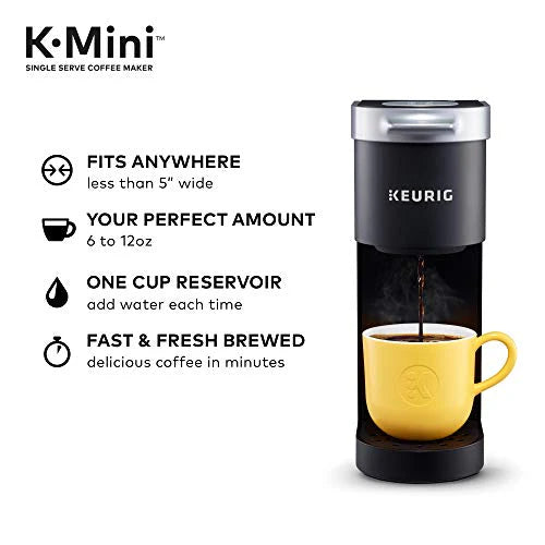 Keurig K-Mini Single Serve Coffee Maker, Black - Image 13
