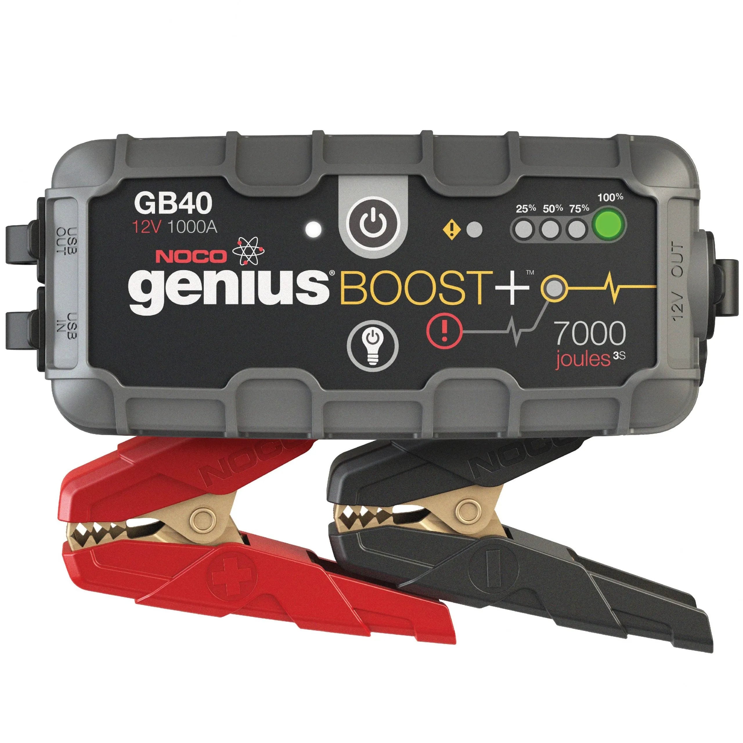 NOCO Boost Plus GB40 1000 Amp 12V UltraSafe Lithium Jump Starter for up to 6L Gasoline and 3L Diesel Engines - Image 2