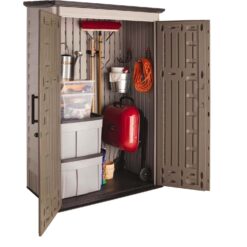 Alternative view of Rubbermaid Outdoor Storage Shed, 52 Cu.Ft., Weather-Resistant, Lockable Doors