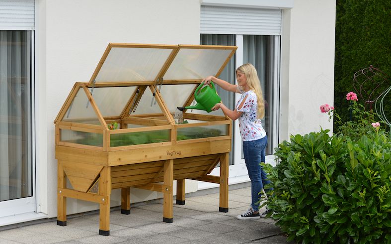 Elevated Outdoor Raised Garden Bed Planter Box 70 x 24 x 29 inch High - Image 8
