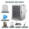 Cercker Food-Dehydrator Machine with 12 Stainless Steel Trays - Image 5