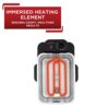 T-Fal Ultimate Steel Deep Fryer with Basket 3.5 Liter Oil and 2.6 Pound Food Capacity - Image 11