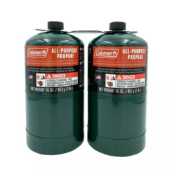 Coleman All-Purpose Propane Gas Cylinders 16 oz - 2 Pack for Portable Appliances