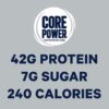 Core Power Elite Chocolate Protein Shake 42g, 14 Fl Oz, Pack of 12 - Workout Recovery Drink - Image 3