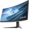Alienware Ultrawide Curved Gaming Monitor 38 Inch, 144Hz Refresh Rate, 3840 x 1600 WQHD , IPS, NVIDIA G-SYNC Ultimate, 1ms Response Time, 2300R Curvature, VESA Display HDR 600, AW3821DW - White - Image 3
