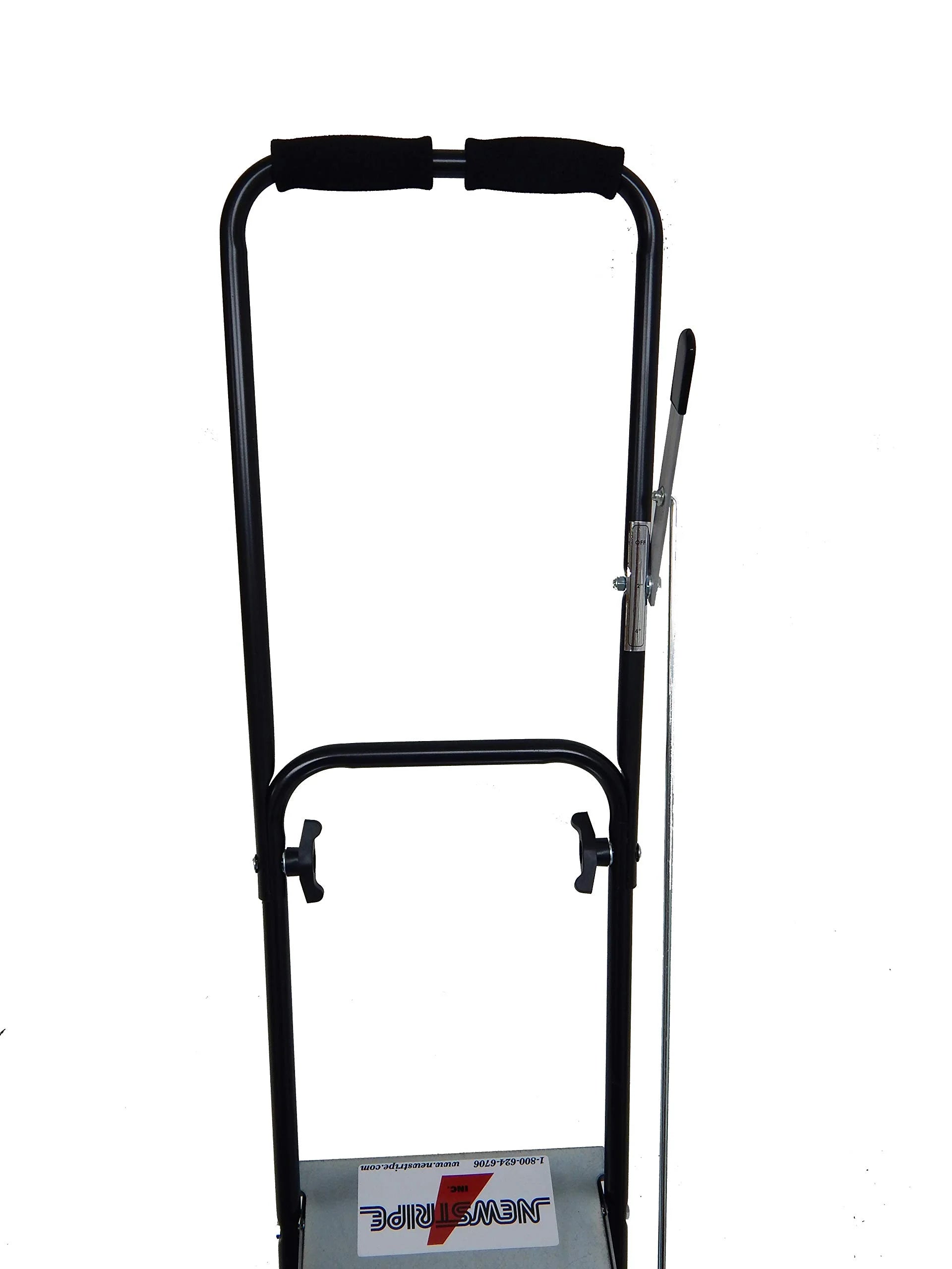 Newstripe NewLiner HD 50 lb Heavy Duty Dry Line Marker (Part #10001744) | Precision 2" or 4" Lines | Galvanized Steel | 10" Pneumatic Tires | For Baseball, Tracks & Events | Made in USA - Image 13