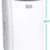14,000 BTU Portable Air Conditioner with Heat and Remote Control, White - Image 9