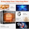 KBS 17-in-1 Stainless Steel Bread Machine with Dual Heaters - Image 5