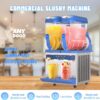 Commercial Slushy Machine - 1000W 30L Tanks Slush Maker Machine 304 Stainless Steel Commercial Margarita Machines Efficient Cooling the Ideal Slushie Maker for Bars Cafes Restaurants - Image 16