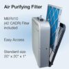 Lasko Air Flex 2-in-1 Box Fan & Air Purifier, 20-Inch, 3 Speeds, White, FF305 - Image 5