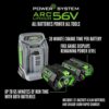 EGO Power+ LM2102SP-A 21-Inch 56-Volt Lithium-ion Self-Propelled Cordless Lawn Mower (2) 4.0Ah Battery and Rapid Charger Included - Image 10