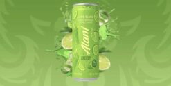 Alternative view of Energy Drink, Lime Slush Flavor, 12 Pack (12fl oz Cans), Sugar Free, Low Calories, 200mg Caffeine