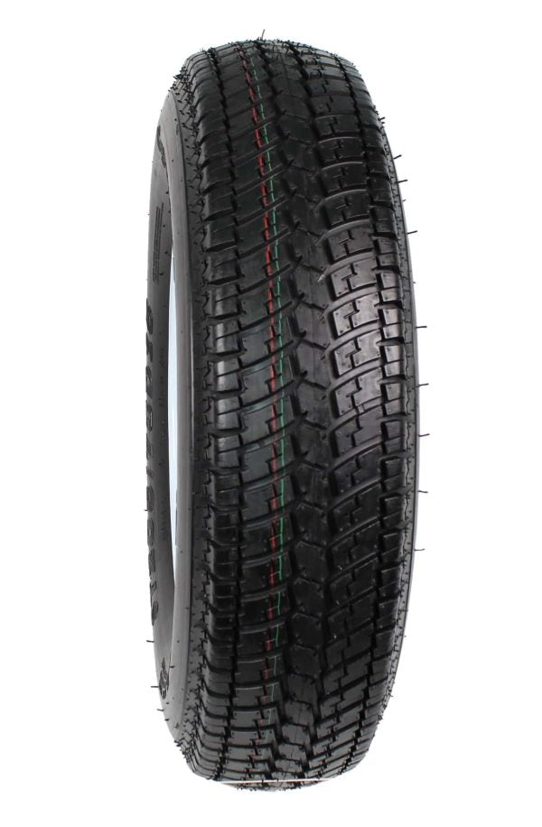 2-Pack Trailer Tire On Rim ST205/75D15 205/75 D 15 in. LRC 5 Hole White Spoke - Image 5