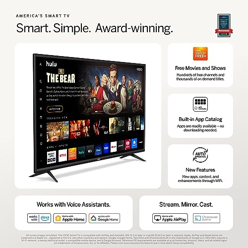 VIZIO 40-inch D-Series Full HD 1080p Smart TV with AMD FreeSync Apple AirPlay - Image 17
