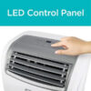 14,000 BTU Portable Air Conditioner with Heat and Remote Control, White - Image 11