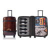 The Ten (10-Bottle) Wine Luggage, TSA Approved Anti-Theft Zipper, Lightweight Hard Shell Spinner Suitcase