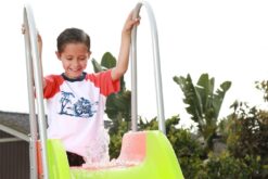 Alternative view of Outdoor Play Set Kids Slide: 10 ft Freestanding Climber, Swingsets, Playground Jungle Gyms Kids Love – Above Ground Pool Slide for Summer Backyard