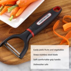 Alternative view of Stainless Steel Y Peeler in Black