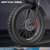 Dual Motor Electric Bike Q20PRO 2000W 52V 40Ah - Image 3