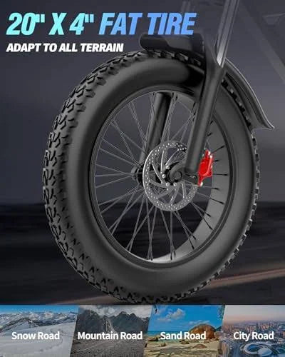 Dual Motor Electric Bike Q20PRO 2000W 52V 40Ah - Image 3