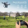 GPS Drones with Camera for Adults 4K Night Vision, 3-Aix Gimbal, 2Mile Long Range, 75Mins Flight Time Professional Drone with 3 Battery, Auto Return+Follow Me+Fly Around+Beginner Mode for Kid - Image 6