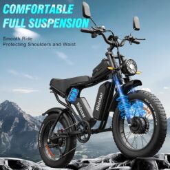 Alternative view of Electric Bike Q20, 2000W, 52V, 30-180 Miles All-Terrain Fat Tire E-Bike for Adults