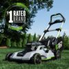 EGO Power+ LM2102SP-A 21-Inch 56-Volt Lithium-ion Self-Propelled Cordless Lawn Mower (2) 4.0Ah Battery and Rapid Charger Included - Image 3