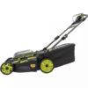 40V Brushless 20 in. Walk Behind Self Propelled Mower String Trimmer Leaf Blower with (2) Batteries and (2) Chargers - Image 5