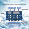 Commercial Slushy Machine - 1000W 30L Tanks Slush Maker Machine 304 Stainless Steel Commercial Margarita Machines Efficient Cooling the Ideal Slushie Maker for Bars Cafes Restaurants - Image 6