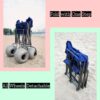 Beach Cart with 13" Balloon Wheels, Chair Racks & Pump Included - Image 5