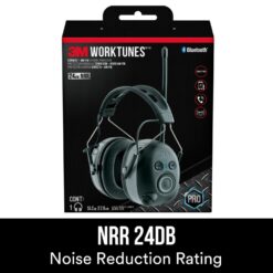 Alternative view of 3M Worktunes Connect. AM/FM Hearing Protector. Bluetooth Technology