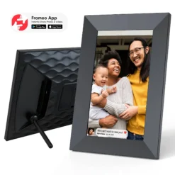 Onn 7 Wi-Fi Digital Picture Frame | Send Photos & Videos Instantly Via The Free Frameo App,100096732