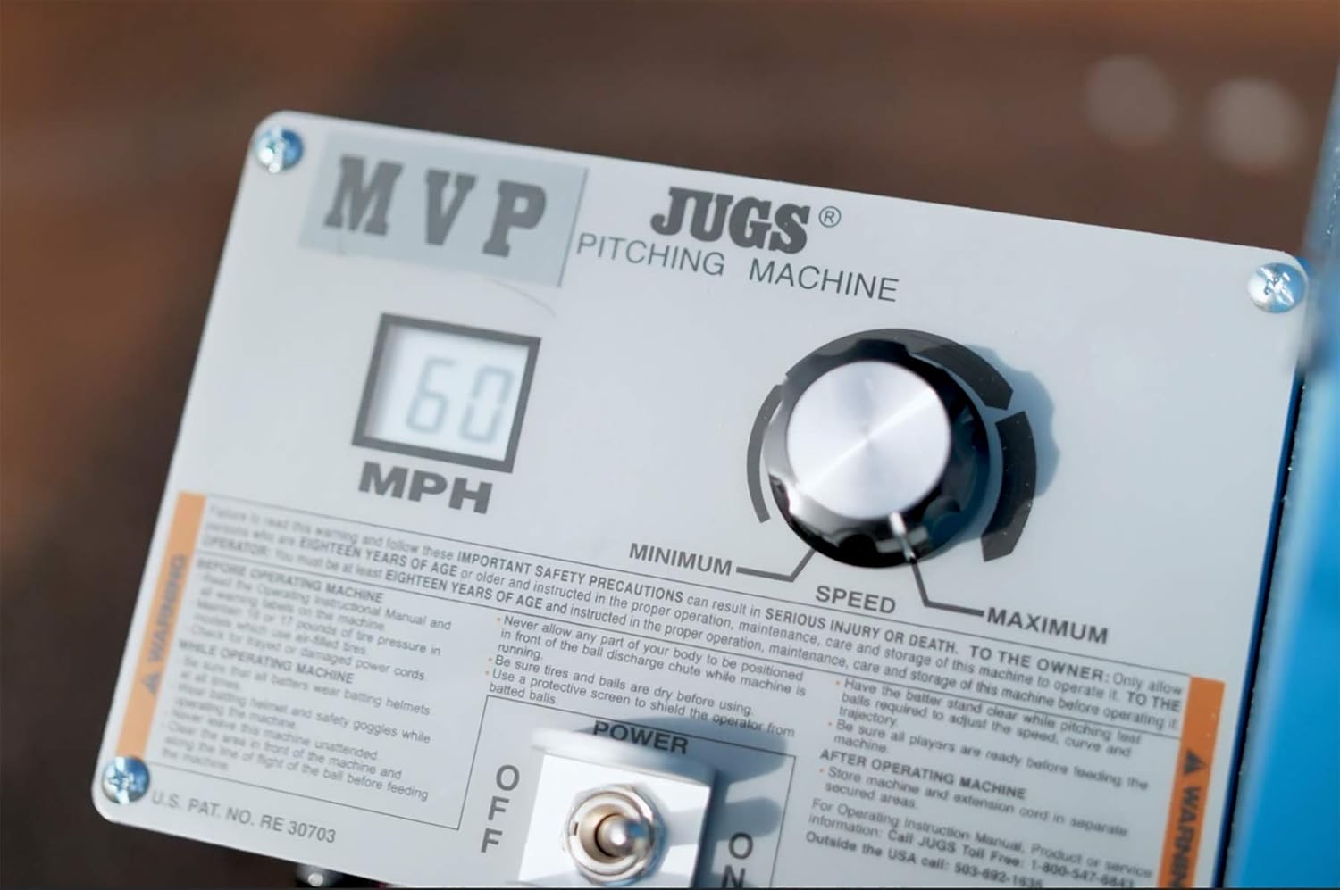 Jugs MVP Combo Pitching Machine Adjustable Up to 60 MPH, for Baseball & Softball, Ideal for Pitching-Machine Leagues - Image 4