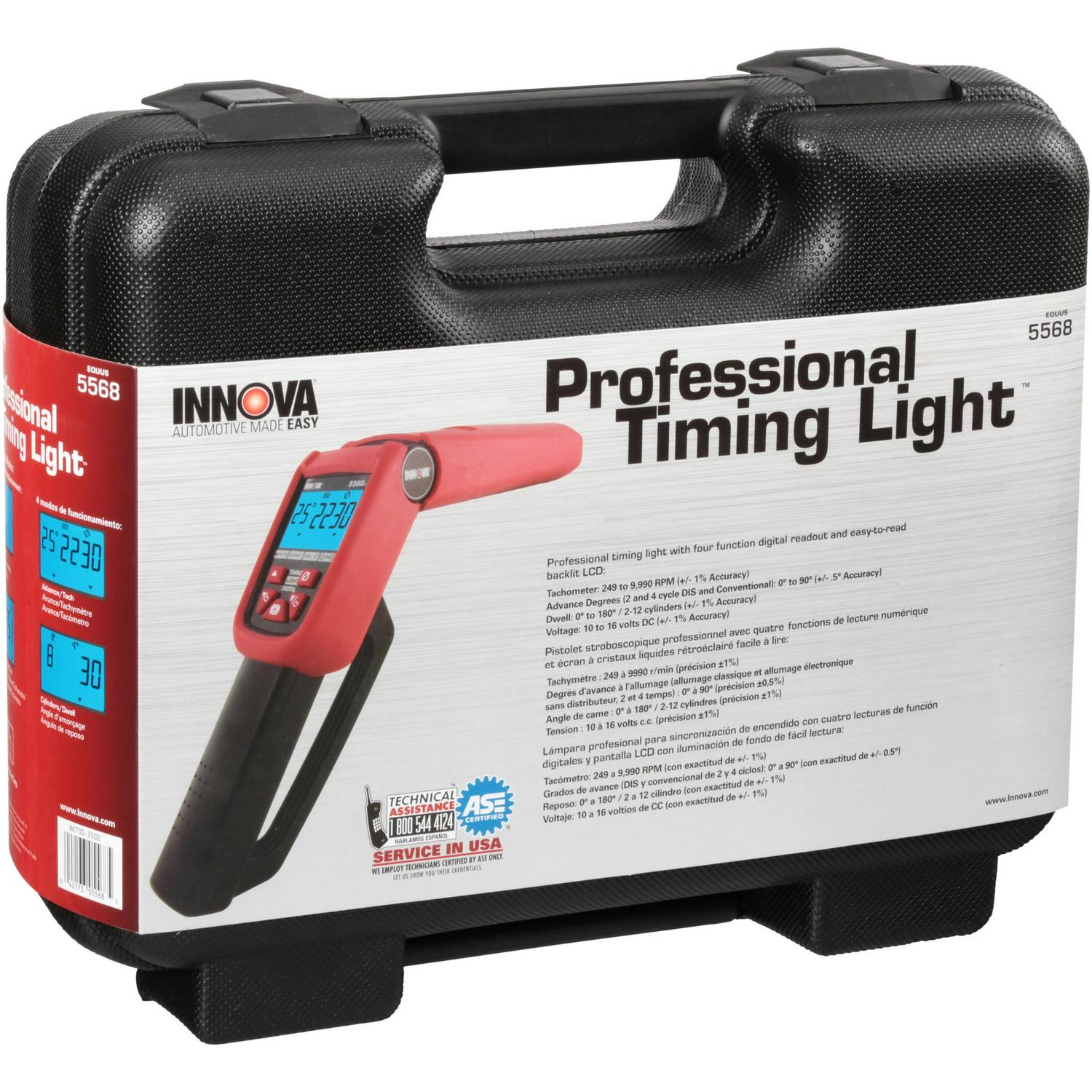 Innova 5568 Pro Series Digital Timing Light (DIS) - Image 3