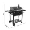 24" CD1824E Charcoal BBQ Grill - Image 4