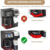 12-Cup Replacement Coffee Carafe Compatible with Hamilton Beach Coffee maker Pot 49902, 49915, 49905C, CM4309, 49317, 49467, 49611, 49904, 49934, 46230, 46290, 46293, 46294, 46299 - Image 2
