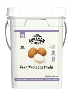 Alternative view of Augason Farms Dried Whole Egg Powder Emergency Food Supply 11 Pound 4-Gallon Pail 383 Servings