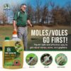 100% Castor Oil for Mole for Lawns Getting Rid of Ground Moles - Most Effective Way to Remove Gopher, Mole, Vole Castor Oil - Pet Safe, Food Grade (1 Gallon) - Image 3